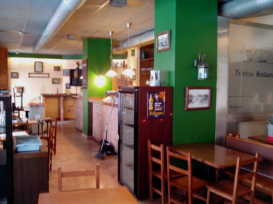 Vista hacia acceso existente