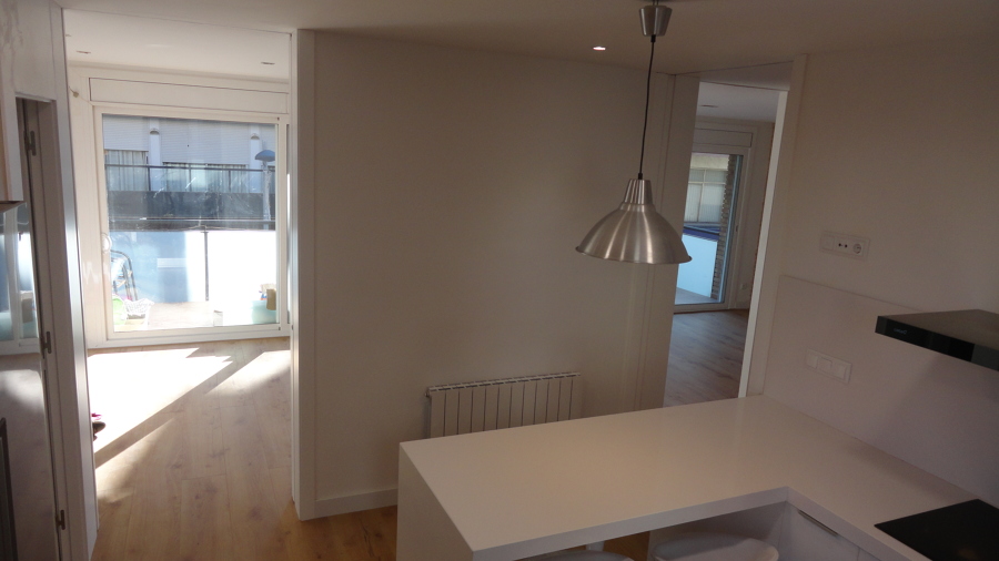 vista hacia el salón comedor