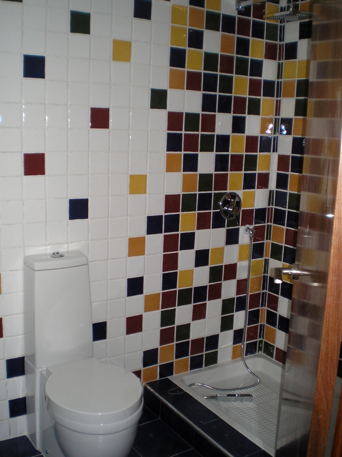 VISTA INTERIOR CUARTO DE BAÑO. FASE ACABADO FINAL