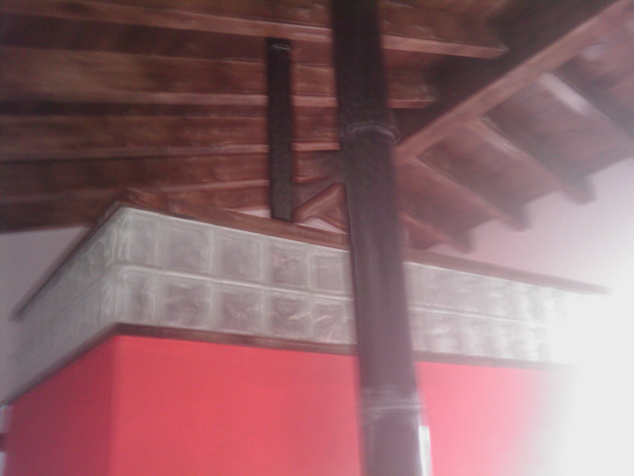 Vista interior de la pieza de baño.