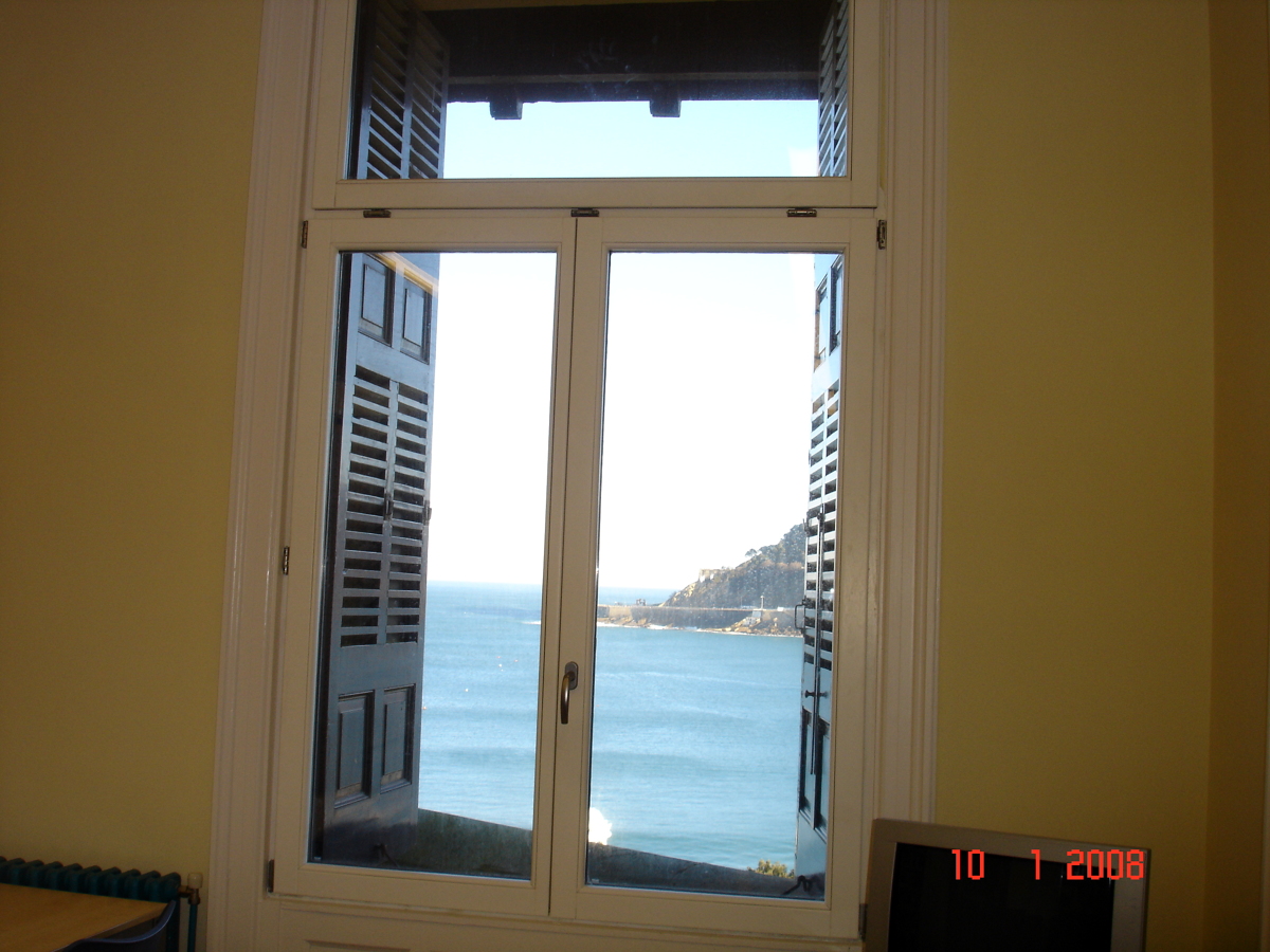 Vista interior desde el Palacio Miramar