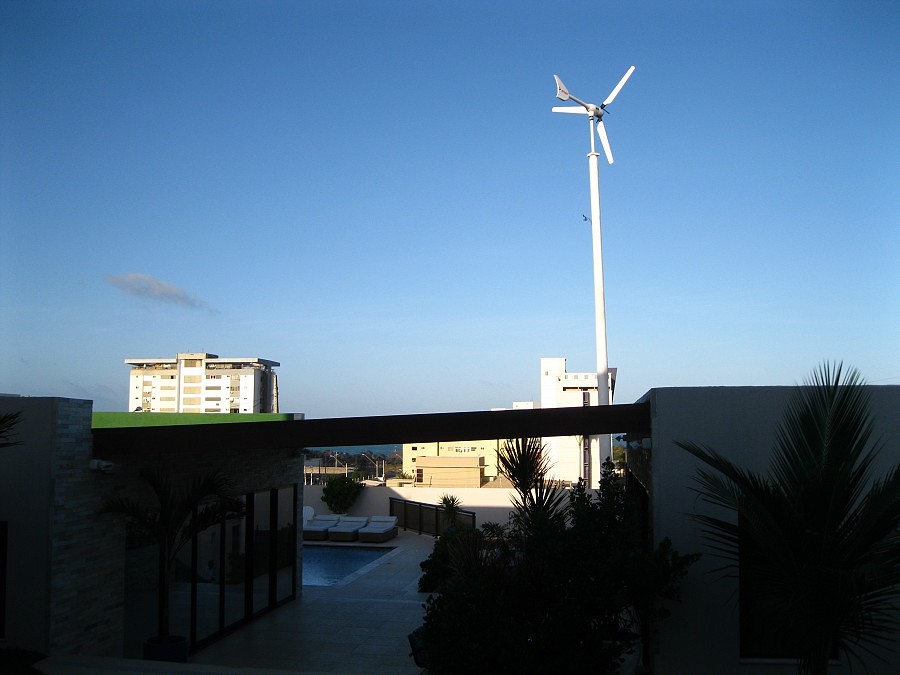 Vista Lateral Aerogenerador