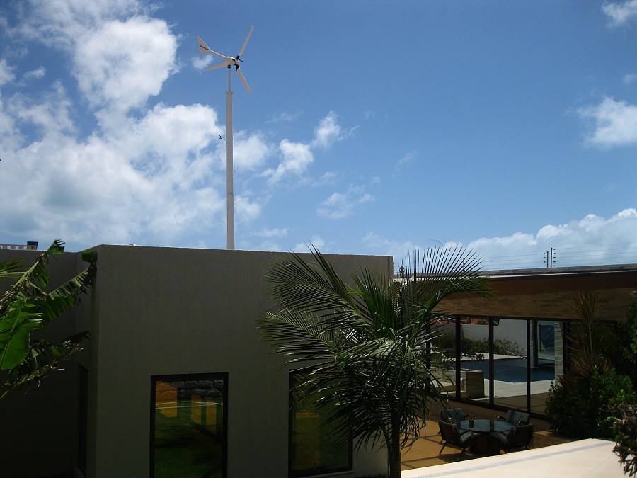 Vista Lateral Aerogenerador # 3