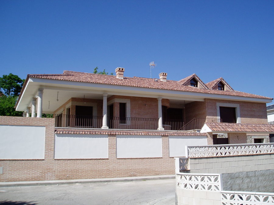 Vista lateral desde la calle