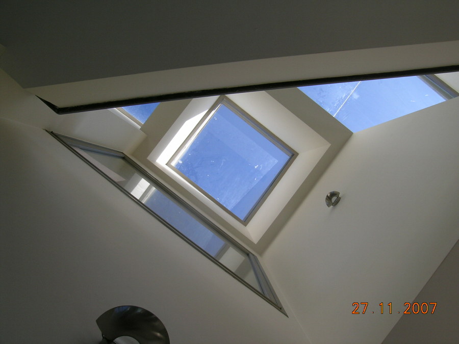 Vista lucernario escalera 