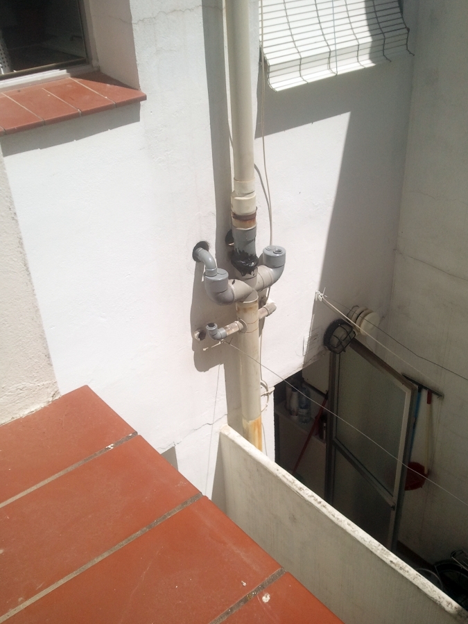 vista mas lejana del bajante