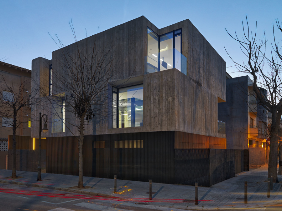 Casa unifamiliar de hormigón