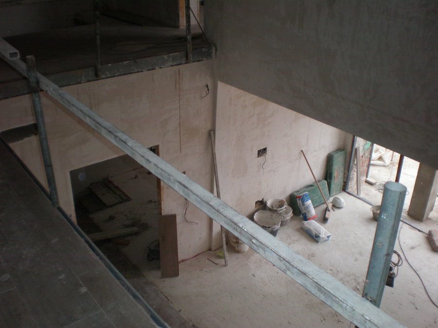 VISTA OBRA SALÓN DESDE DISTRIBUIDOR