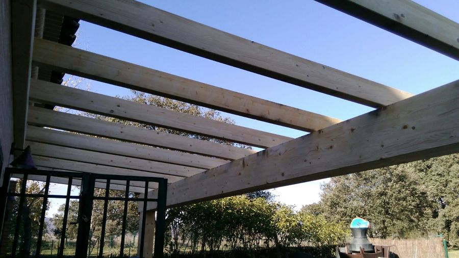 VISTA PERGOLA MADERA