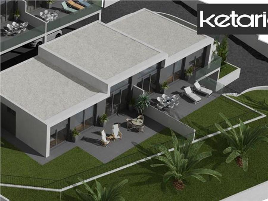 VISTA Perspectiva aérea en caso de ser BIFAMILIAR