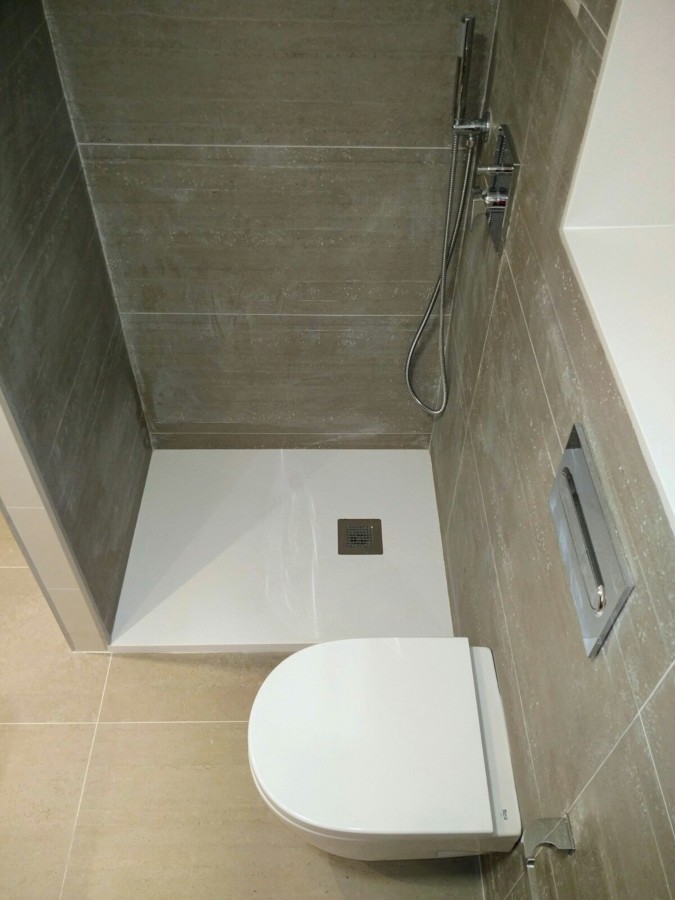 vista picado inodoro - ducha