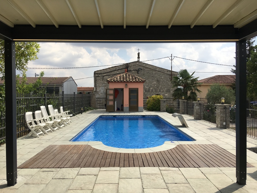 Vista piscina