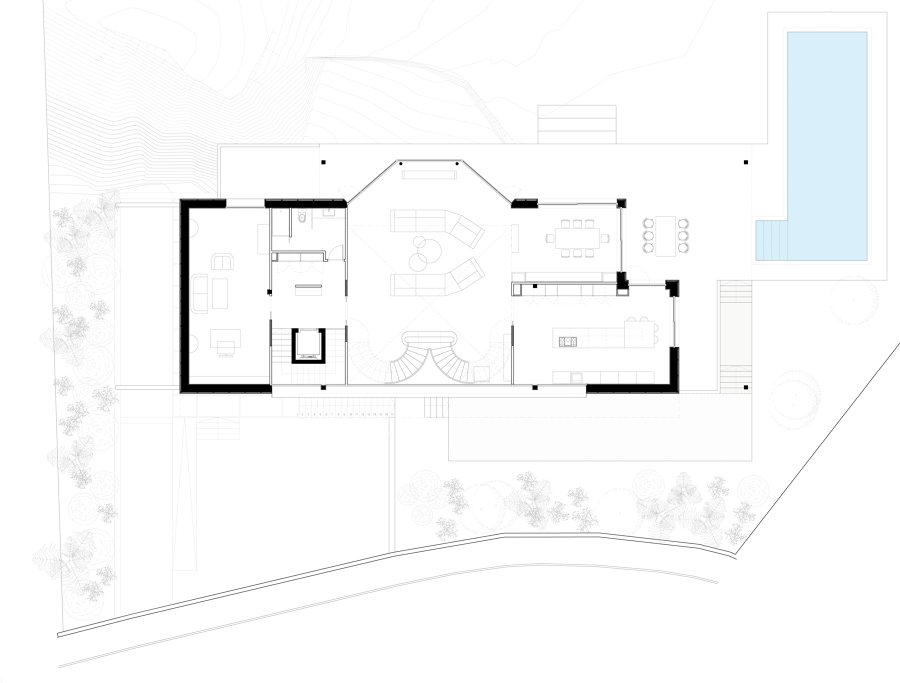 Vista planta dormitorios.