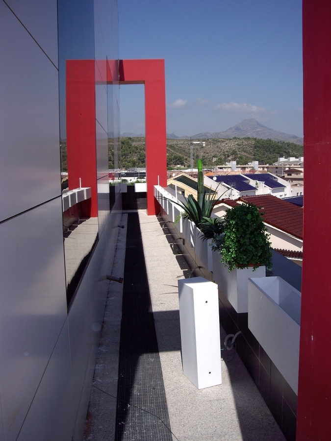 Vista planta oficinas