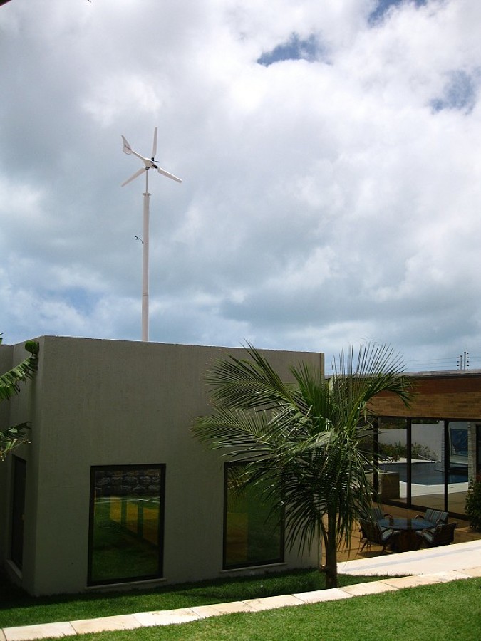 Vista Posterior Aerogenerador