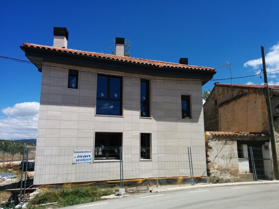 vista principal del chalet