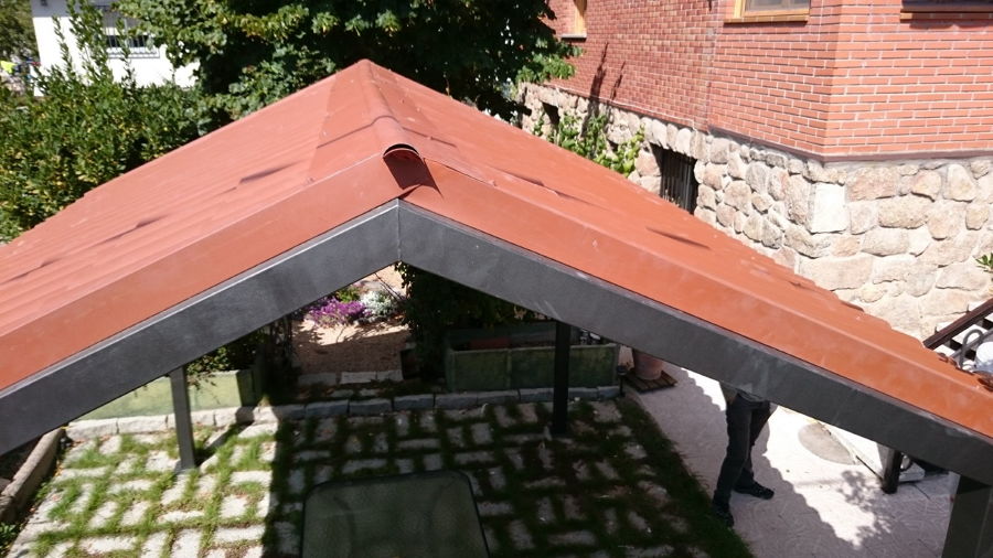 VISTA REMATE LATERAL Y CUMBRERA