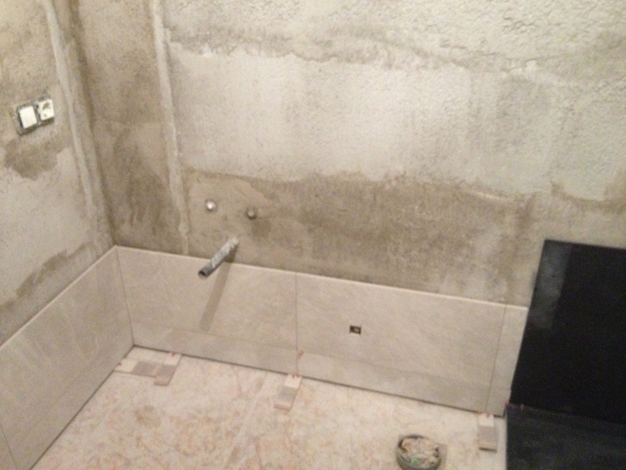 Vista replanteo alicatados.