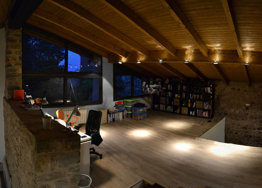 Vista sala de estudio