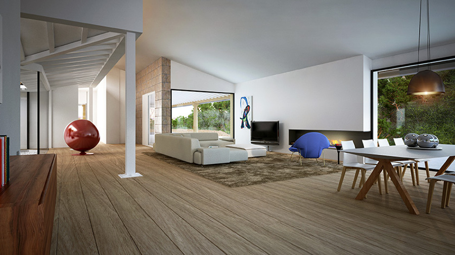 Vista Salón Comedor