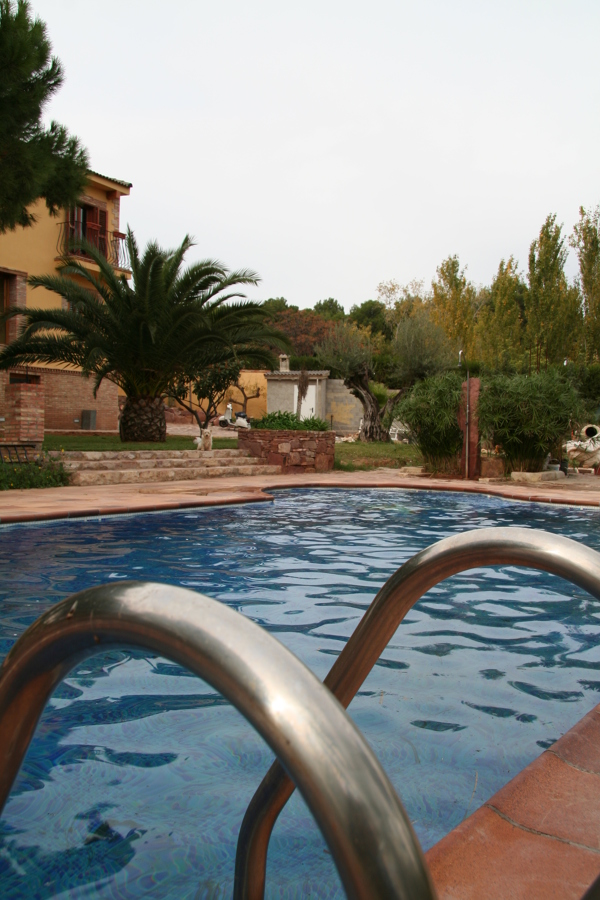 Vista terrazas y maceteros