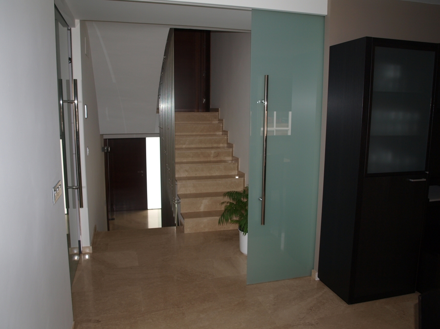 Vista zaguán y escalera