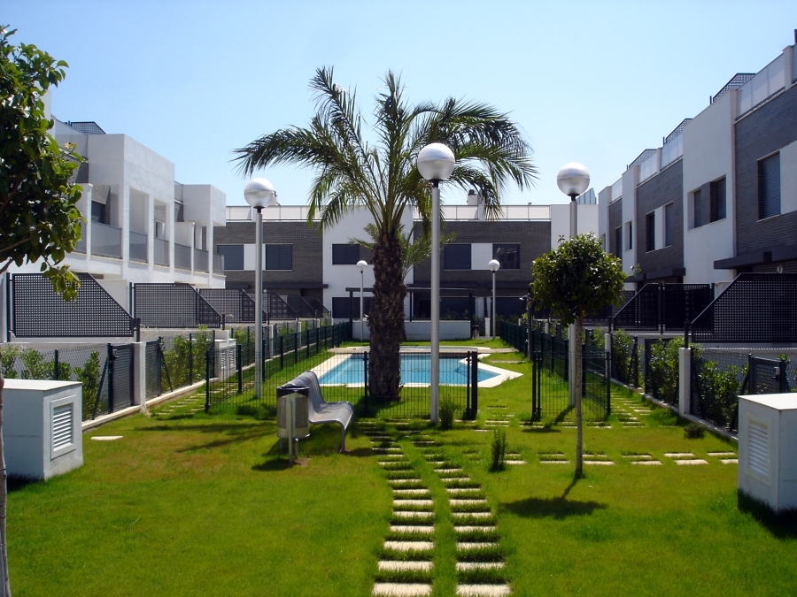 Vista zona común interior