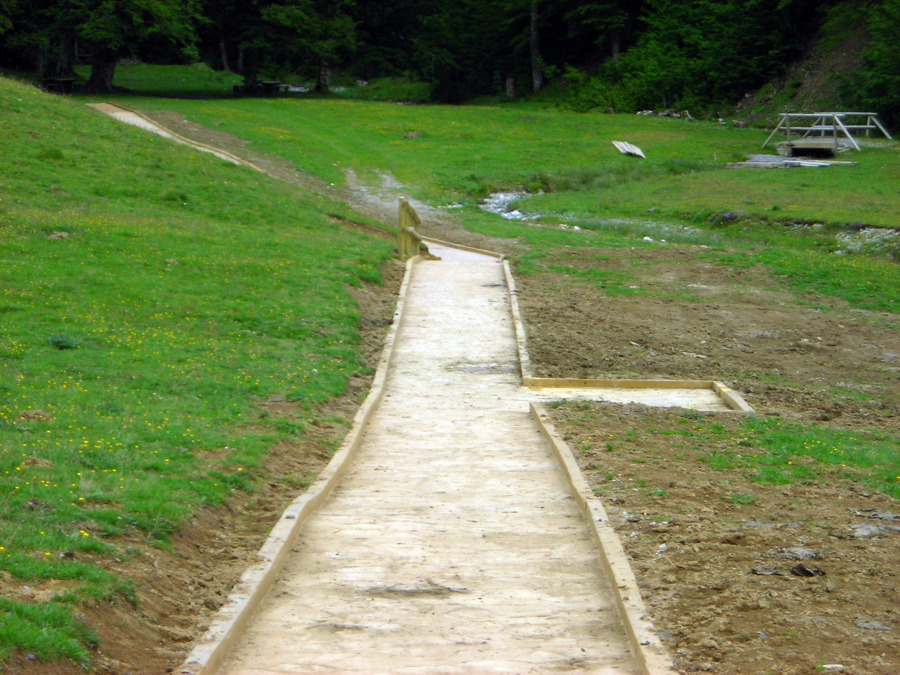 Vista zona descenso.