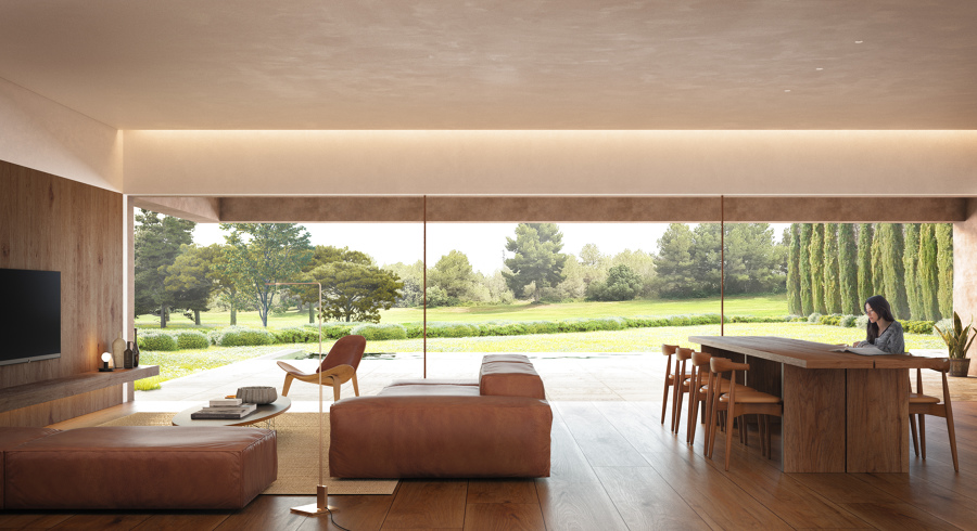 Vistas al campo de golf