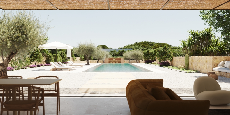 Vistas al jardin mediterraneo