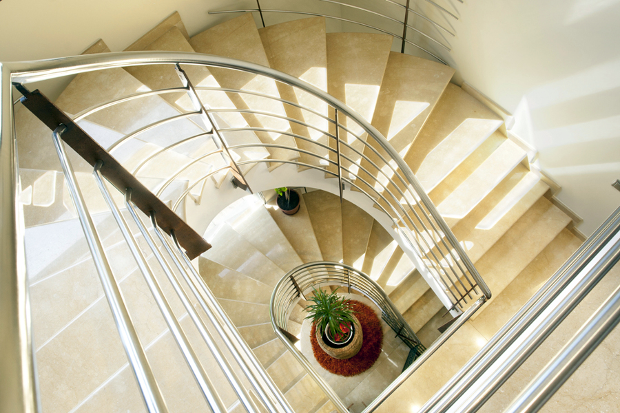 Vistas escalera interior