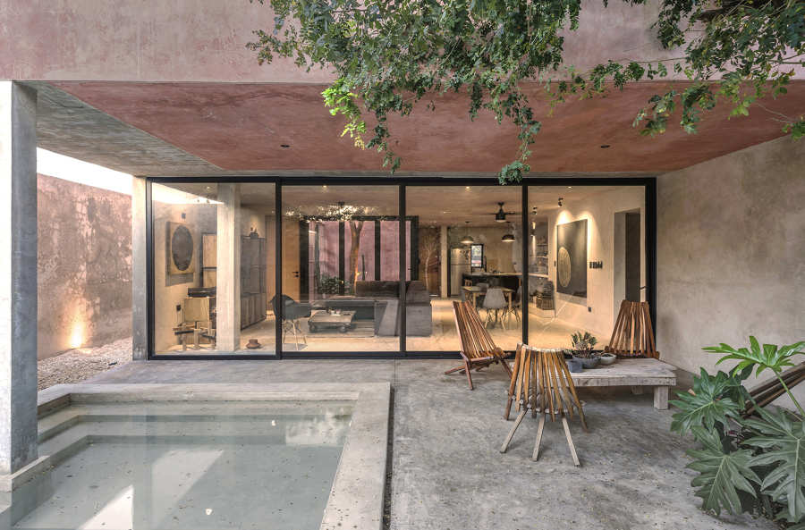 Vistas hacia el salón