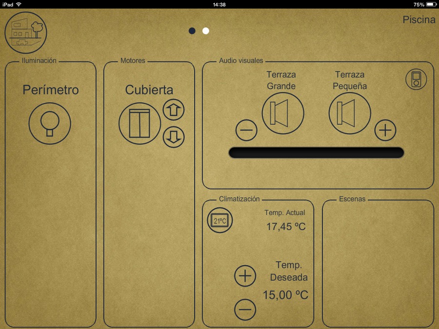 Visualización CRESTRON