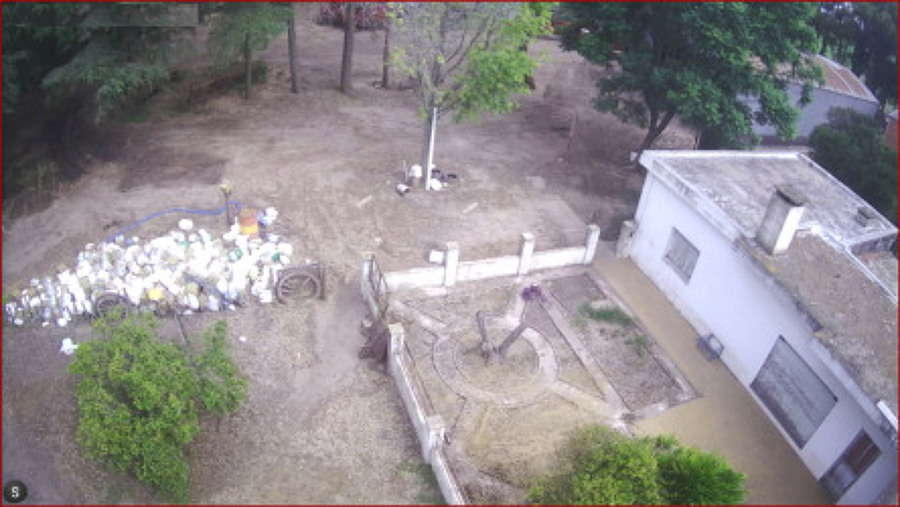 Visualización de una de las cámaras