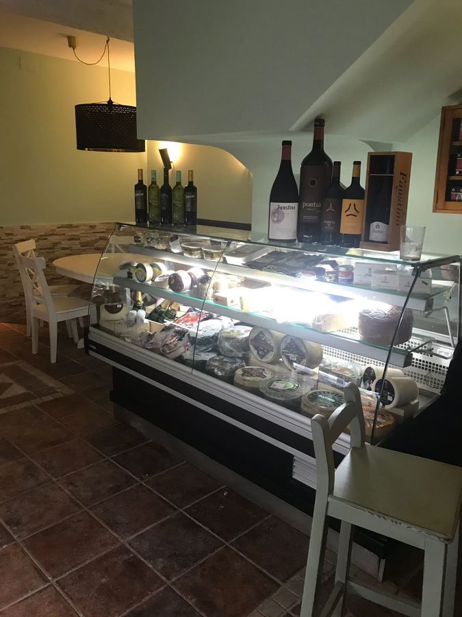 Vitrina de venta y consumición