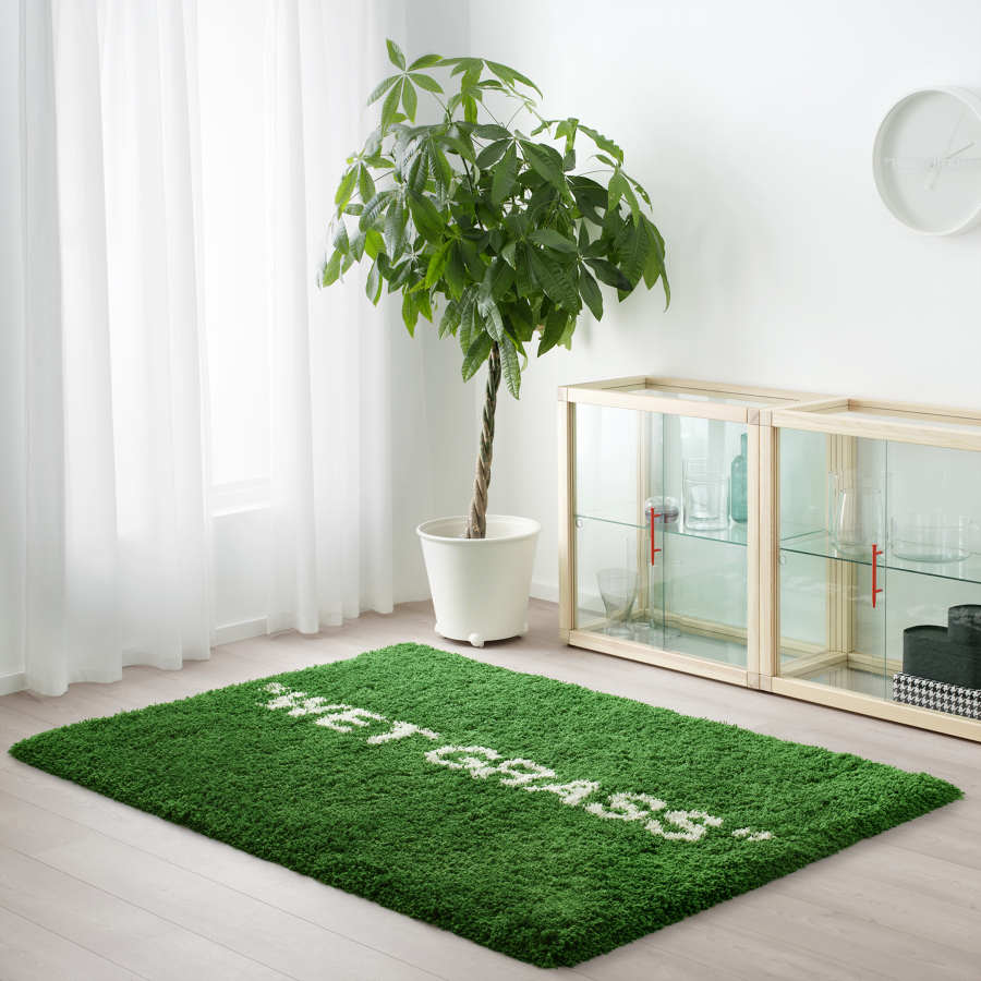 Vitrina, reloj y alfombra MARKERAD: La nueva colección limitada de IKEA
