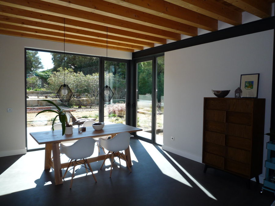 Vivienda bioclimática en la sierra de Madrid. 