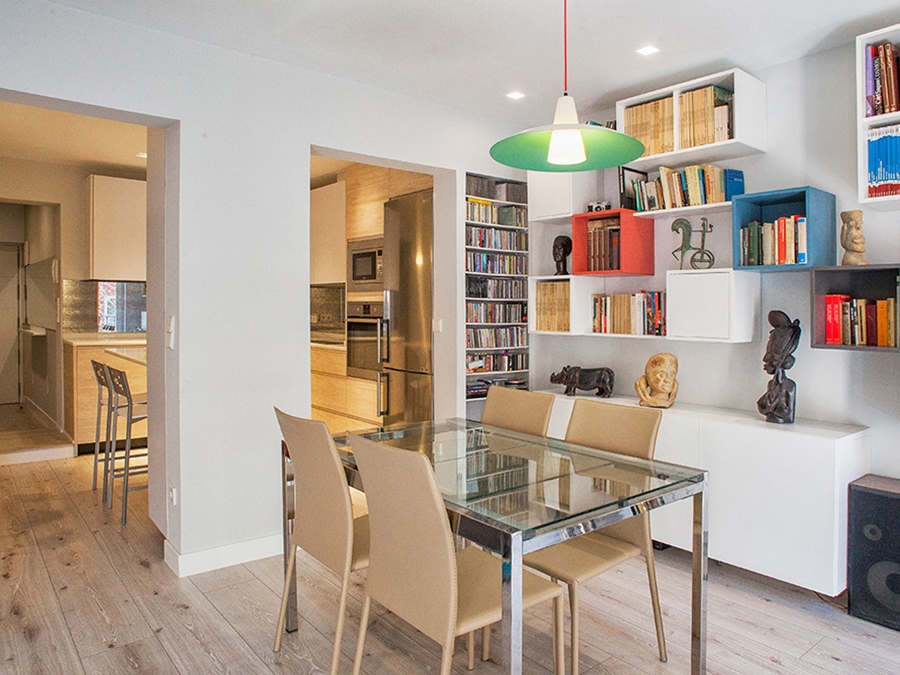 Comedor abierto a cocina