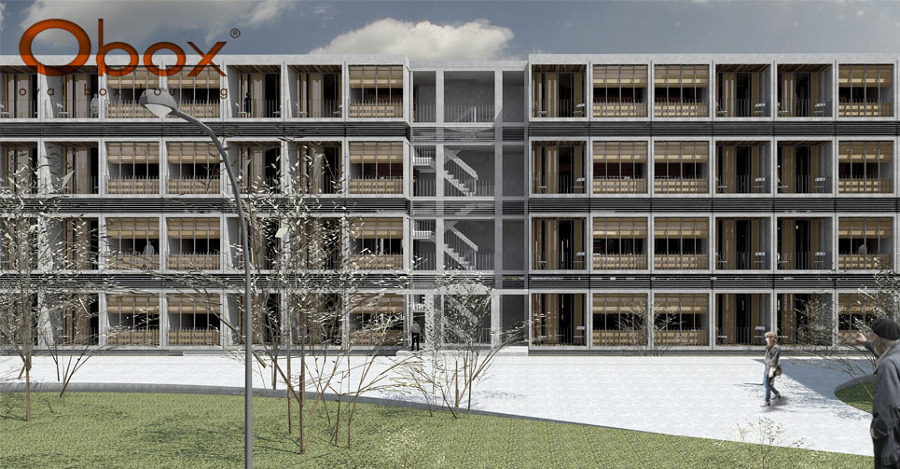 Vivienda Colectiva en cuatro alturas