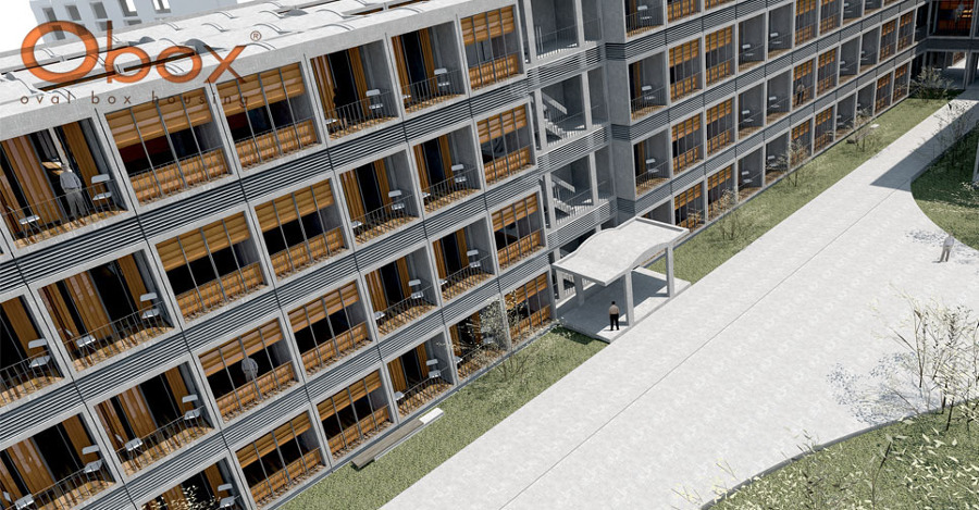 Vivienda Colectiva en cuatro alturas