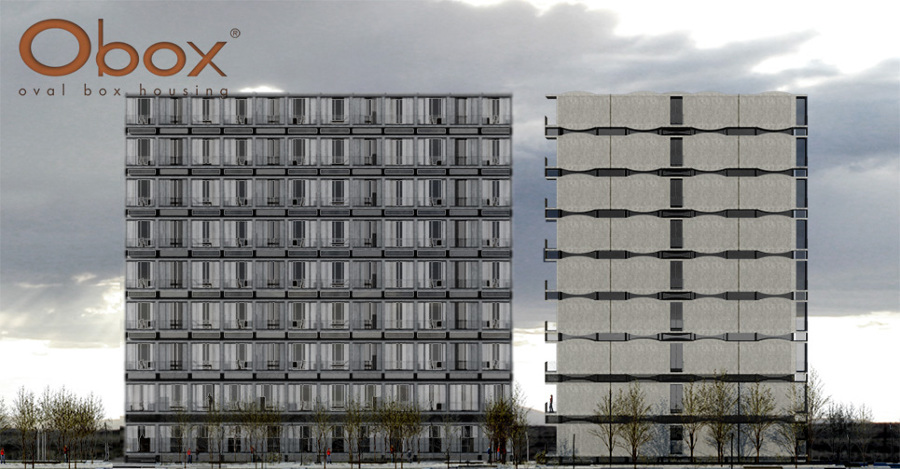 Vivienda Colectiva en nueve alturas