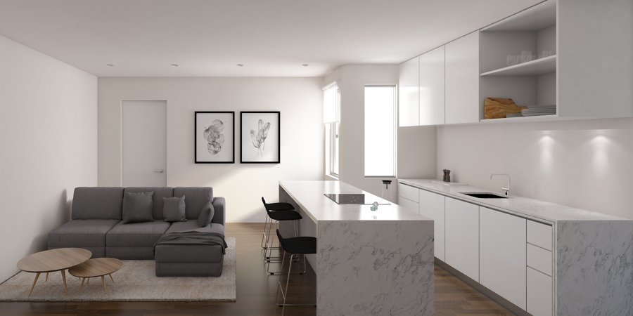 Vivienda en Ponzano | Salón y Cocina