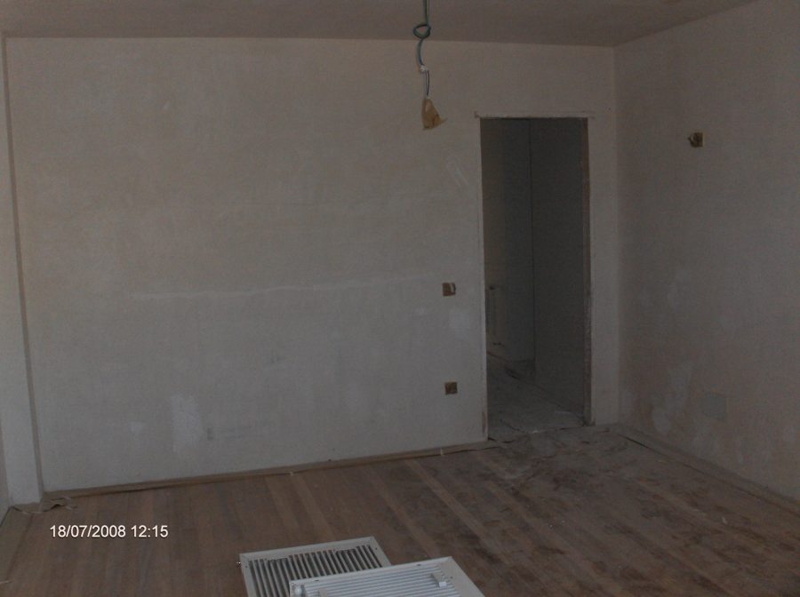 Vivienda pendiente de pintura