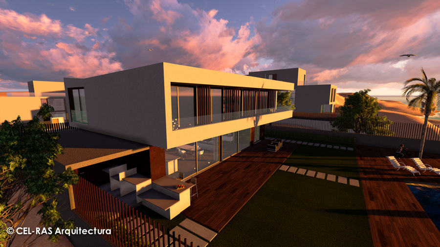 Vivienda Unifamiliar Aislada a orillas del Mediterráneo.