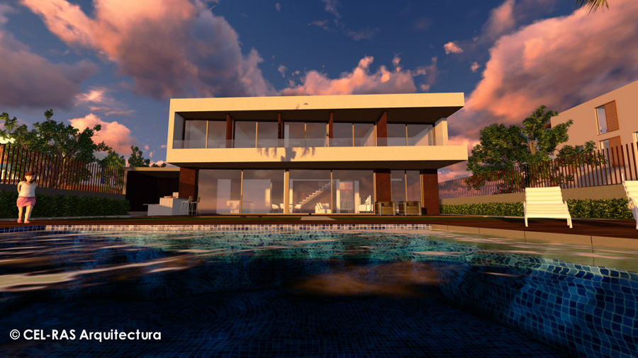 Vivienda Unifamiliar Aislada a orillas del Mediterráneo.