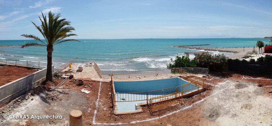 Vivienda Unifamiliar Aislada a orillas del Mediterráneo.