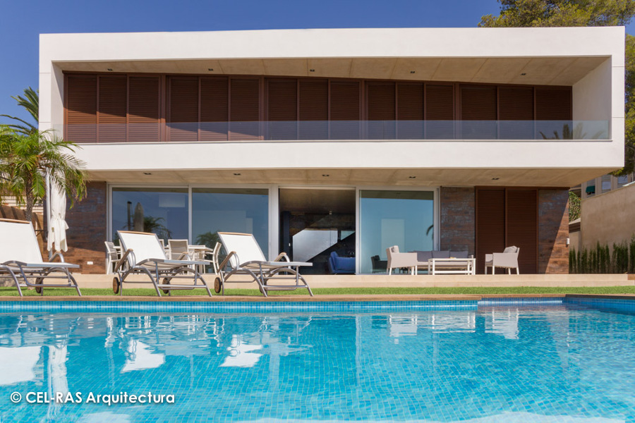 Vivienda Unifamiliar Aislada a orillas del Mediterráneo.