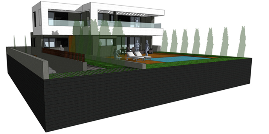 Vivienda unifamiliar aislada con piscina