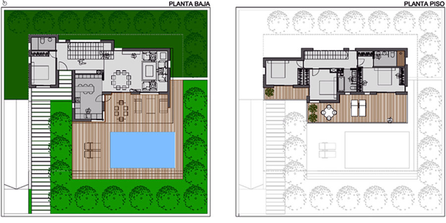 Vivienda unifamiliar aislada con piscina