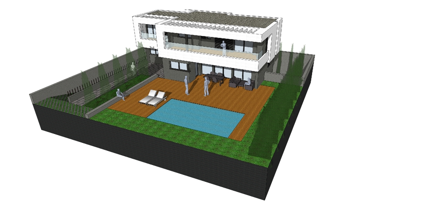 Vivienda unifamiliar aislada con piscina